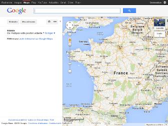 maps.google.fr website preview