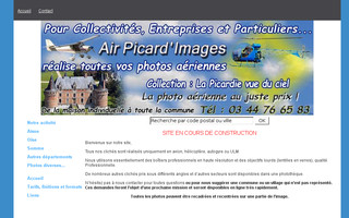 lapicardievueduciel.fr website preview