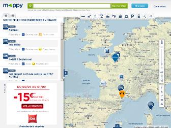 mappy.fr website preview