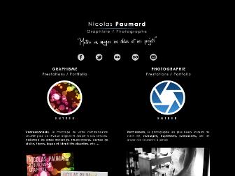 nicolaspaumard.fr website preview