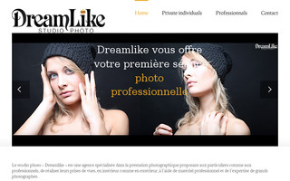 dreamlike-studiophoto.fr website preview