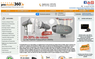 prostudio360.fr website preview