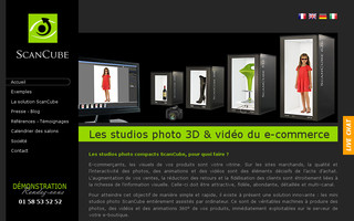 scancube.fr website preview