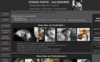 photojoelgesvres.fr website preview