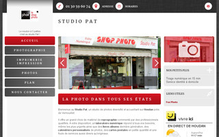 studiopat.fr website preview