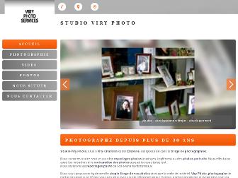 studioviryphoto.fr website preview