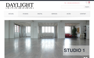 studiosdaylight.com website preview