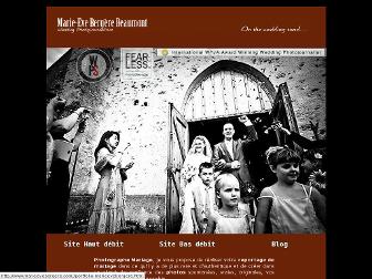 marieevebergere.com website preview