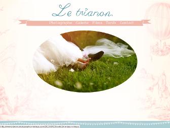 trianon-photographe-mariage.com website preview