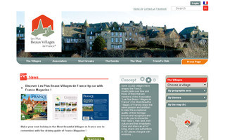 les-plus-beaux-villages-de-france.org website preview
