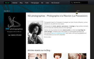 nd-photographies.com website preview