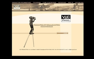 vicprod.com website preview