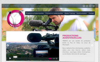 ymedia.fr website preview