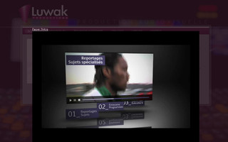 luwak.fr website preview
