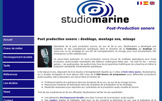 post-production-voix.fr website preview