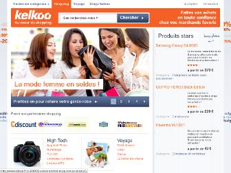 kelkoo.fr website preview