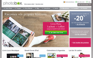 photobox.fr website preview