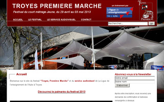 troyespremieremarche.org website preview