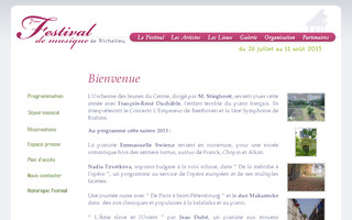 festivalmusiquerichelieu.fr website preview