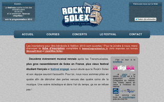 rocknsolex.fr website preview