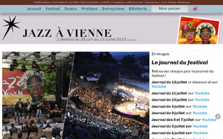 jazzavienne.com website preview