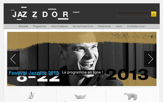 jazzdor.com website preview