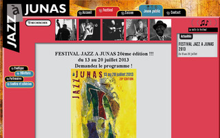jazzajunas.fr website preview