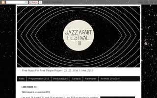 jazzapartfestival.blogspot.com website preview