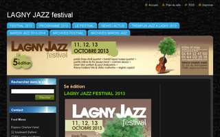 lagnyjazzfestival.com website preview
