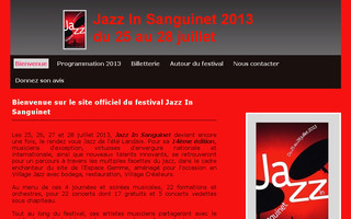jazzinsanguinet.com website preview