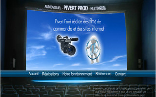 pivertprod.fr website preview