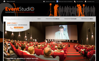 event-studio.fr website preview