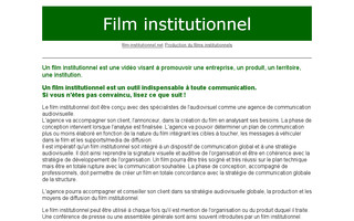 film-institutionnel.net website preview