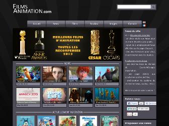 filmsanimation.com website preview