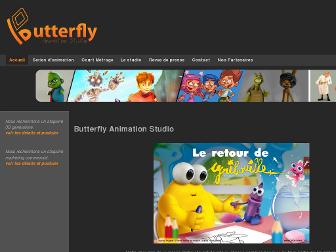 butterfly-animation.fr website preview