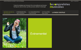 les-empreintes-musicales.fr website preview