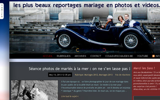 reportages-mariage.com website preview