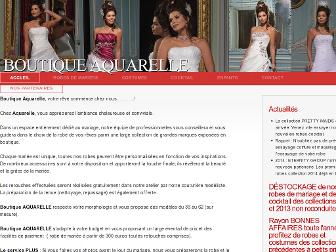 aquarelle-mariage.com website preview
