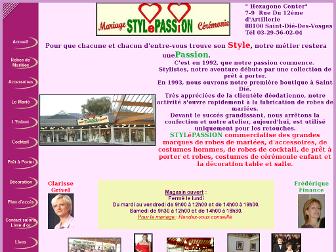 stylepassion.fr website preview
