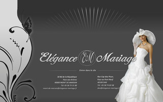 elegance-mariage.fr website preview