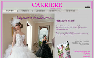 carriere-robes-de-mariee.com website preview
