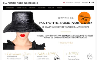 ma-petite-robe-noire.fr website preview