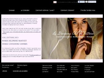 dressing-club.fr website preview