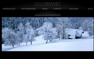 davidmachet.com website preview