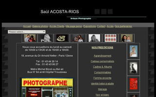 photographe-acosta-rios.fr website preview