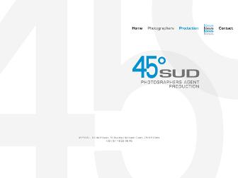 45sud.com website preview