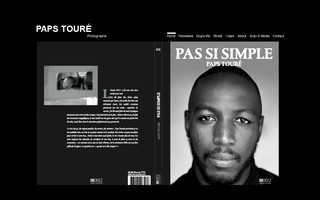 papstoure-photographe.com website preview