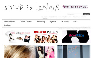 studiolenoir.fr website preview