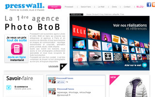 presswall.fr website preview