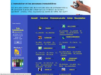 web-immobilier.net website preview